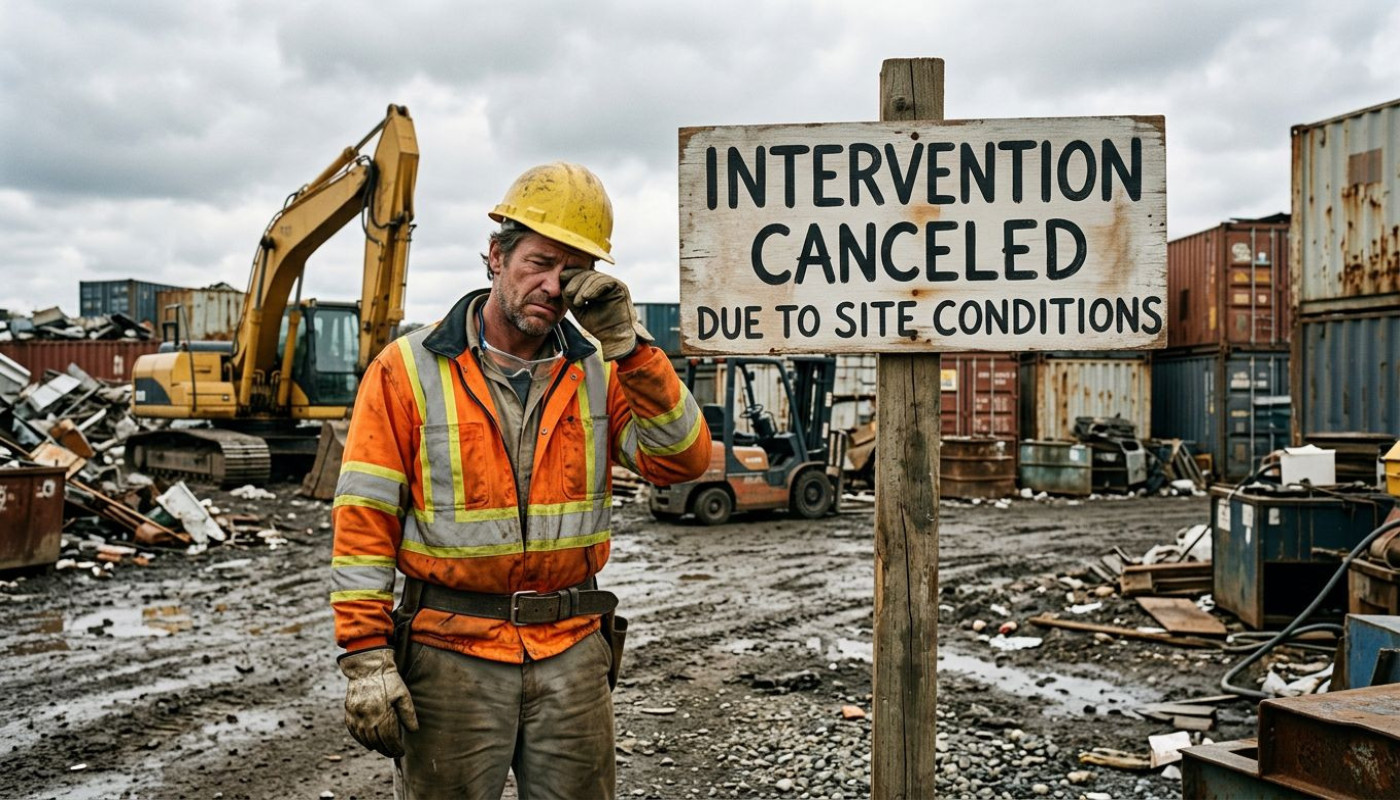 Annulation d’intervention : conséquences et alternatives pour l’enlèvement